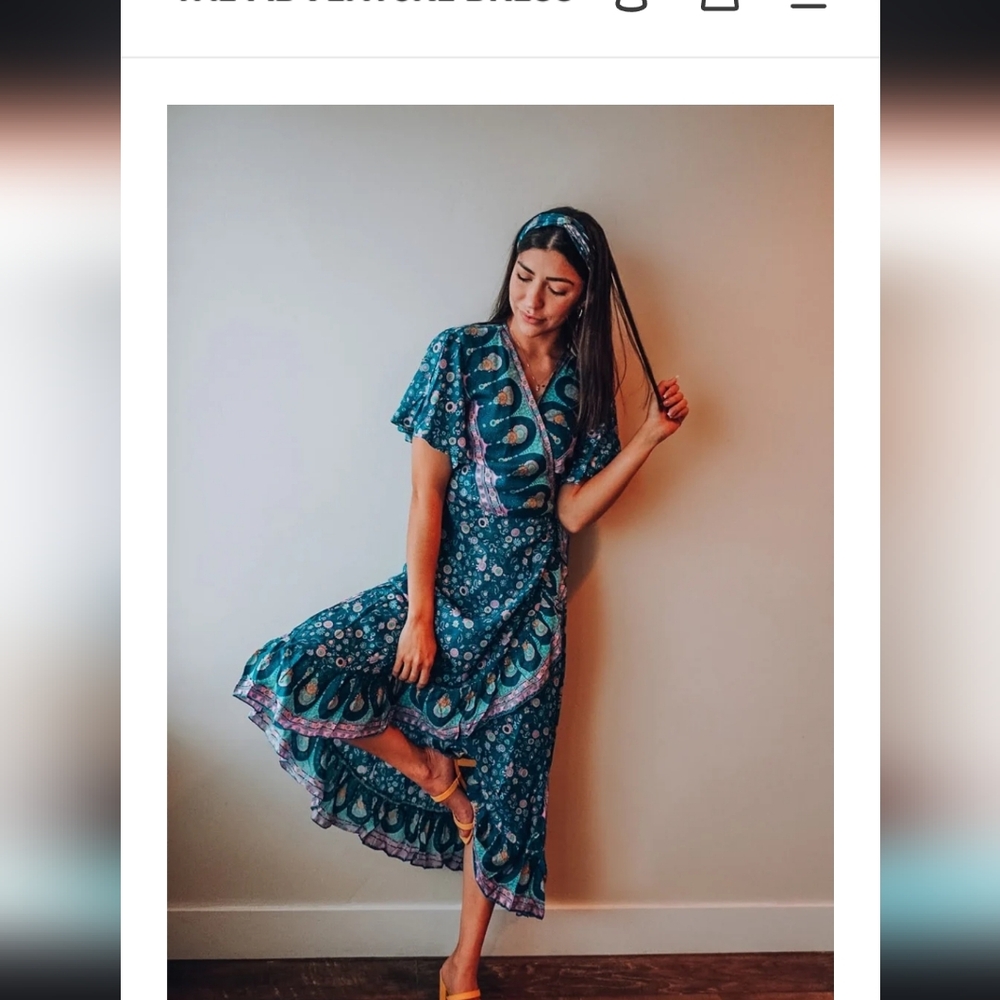 The Adventure Dress Classic Adventure Dress L/XL Blue Multi